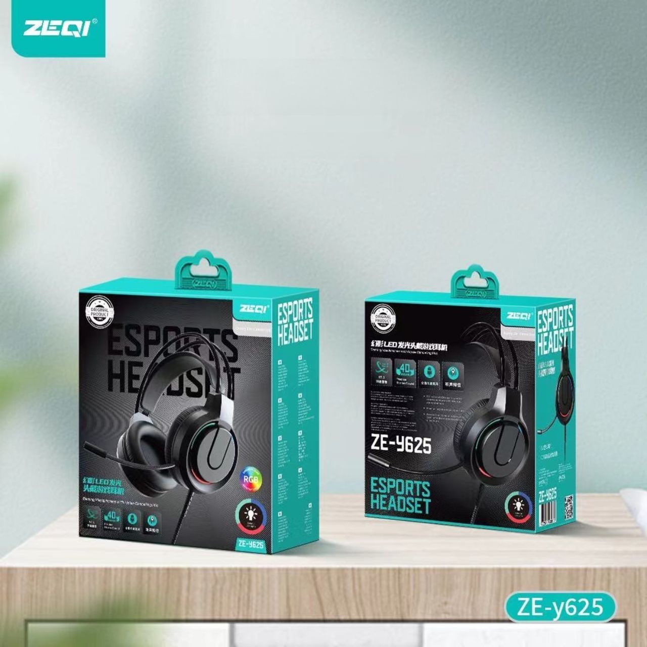 ZEQI AURICULARES GAMER SONIDO ENVOLVENTE ZE-Y625