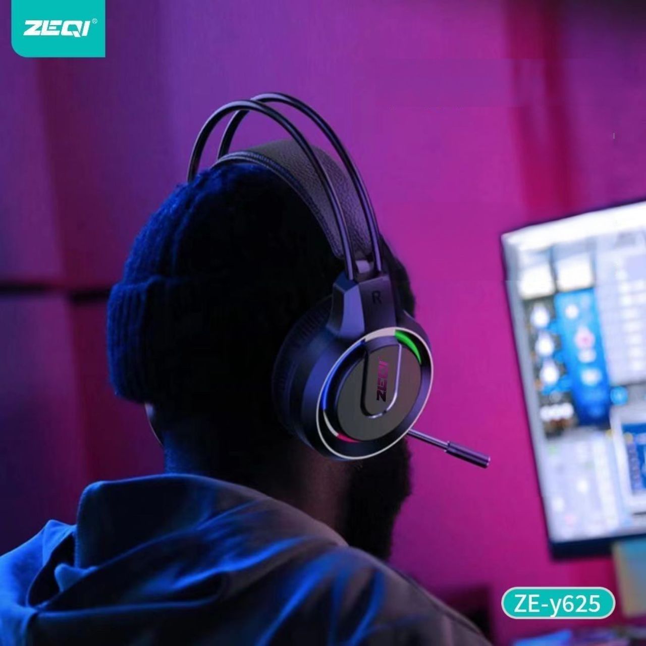 ZEQI AURICULARES GAMER SONIDO ENVOLVENTE ZE-Y625